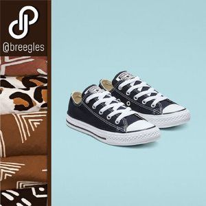 Converse Kids' Black Low-Top Converse